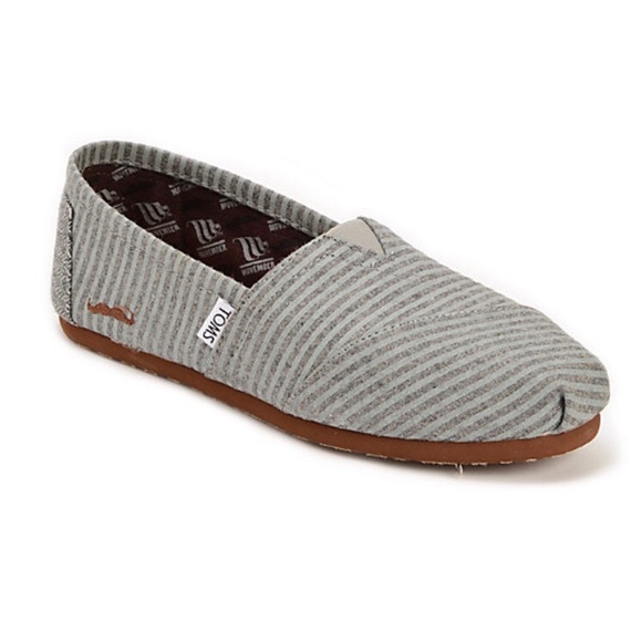 Toms Shoes - Grey and blue TOMS W7.5